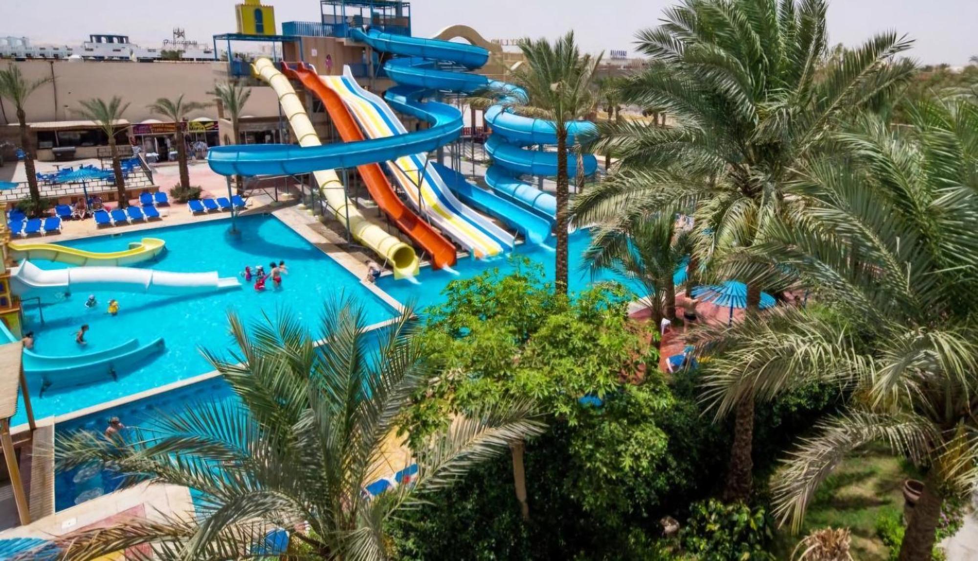 Mirage Bay Hotel & Aquapark All-Inclusive Hurghada Buitenkant foto