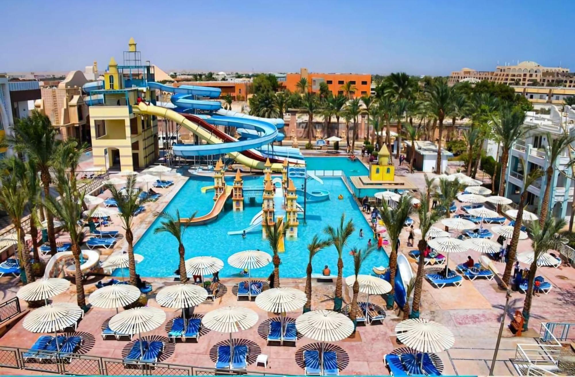Mirage Bay Hotel & Aquapark All-Inclusive Hurghada Buitenkant foto